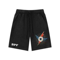 Mineral Wash Waffle Knit Shorts