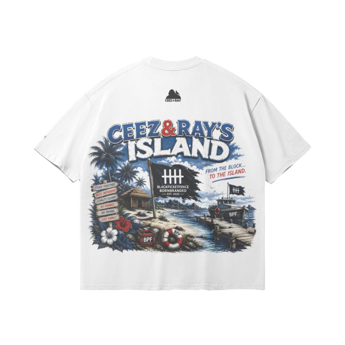 Ceez & Ray's Island Tee