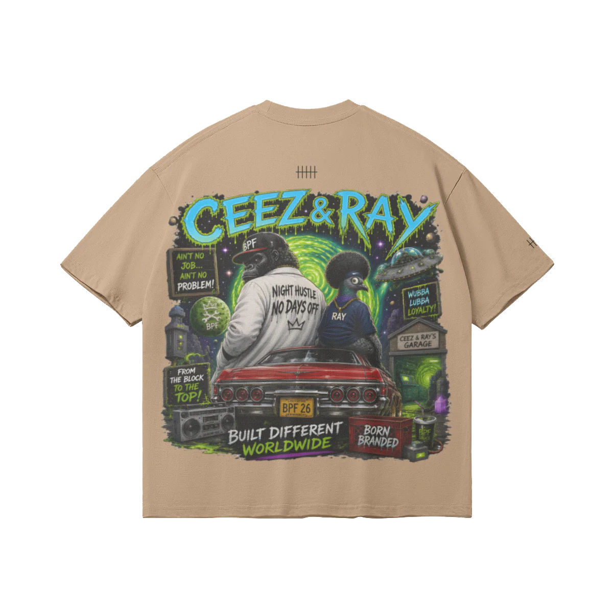 Ceez & Ray Adventure Tour Tee