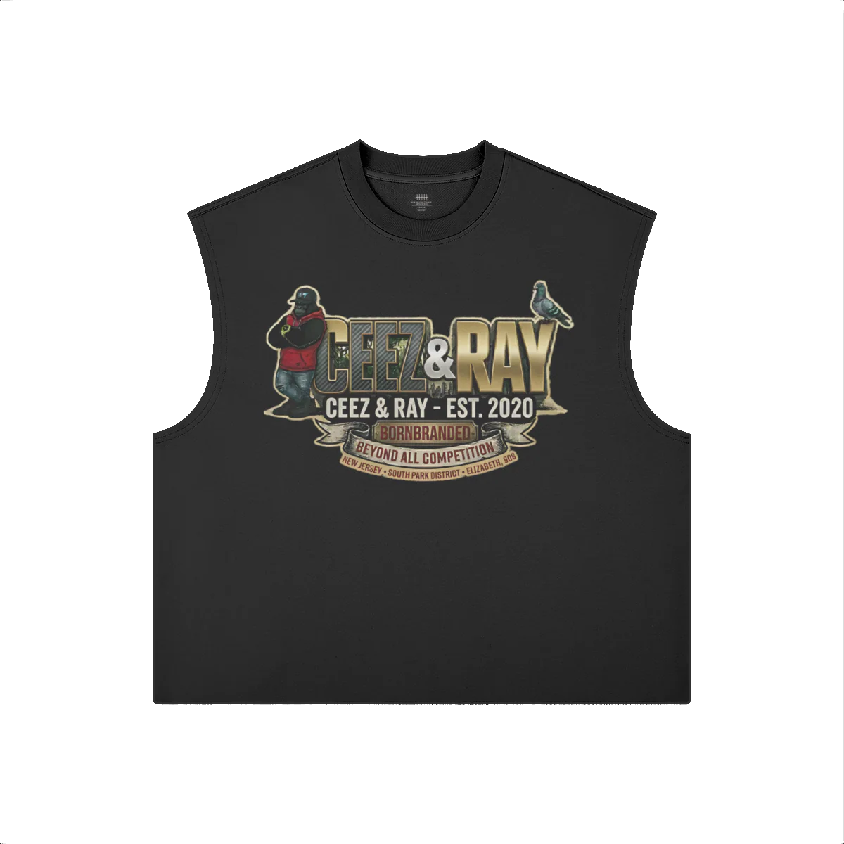 Born Branded Muscle Tank