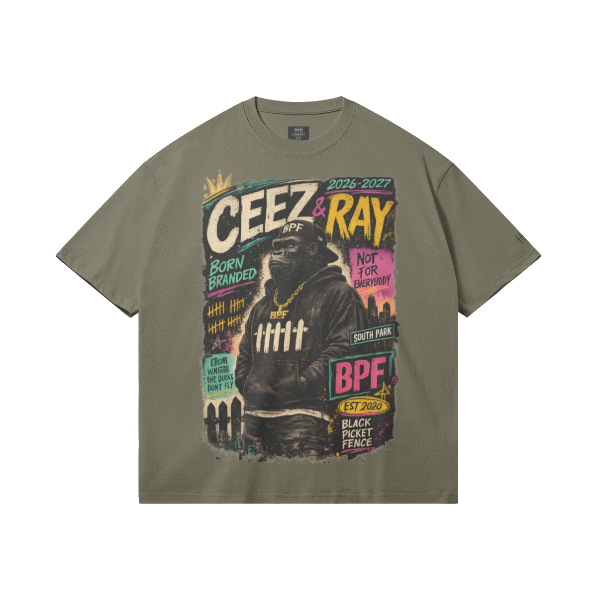 Ceez & Ray Block Party Tee
