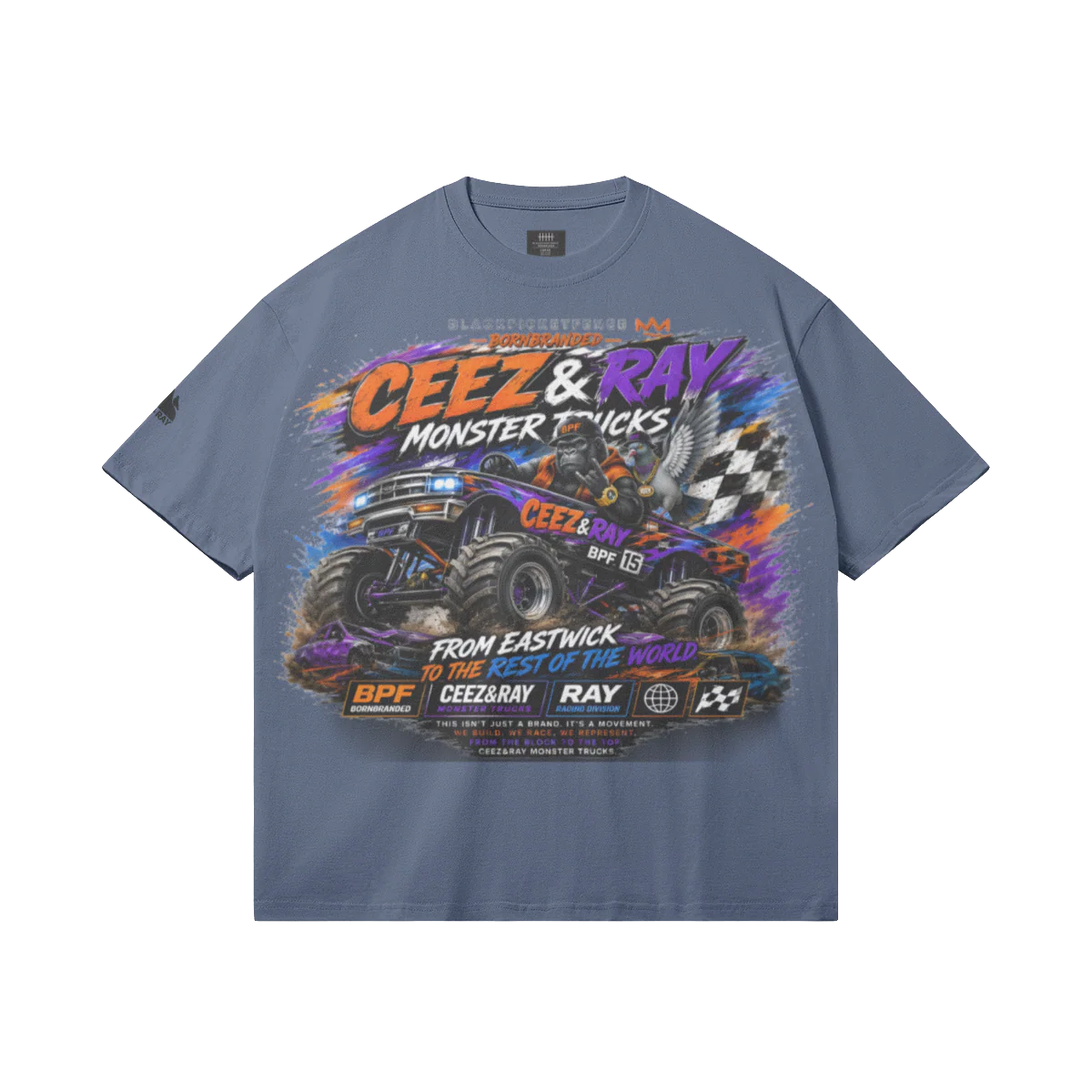 Ceez & Ray Monster Trucks Tee