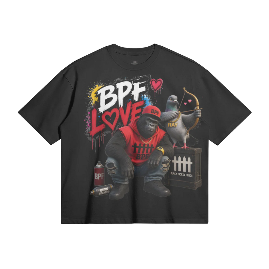 BPF Love Character Boxy Tee