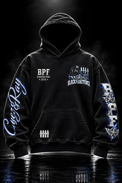 SIGNATURE CEEZ&RAY JUMBO GRAPHIC PRINT HOODIE