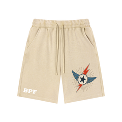 Mineral Wash Waffle Knit Shorts