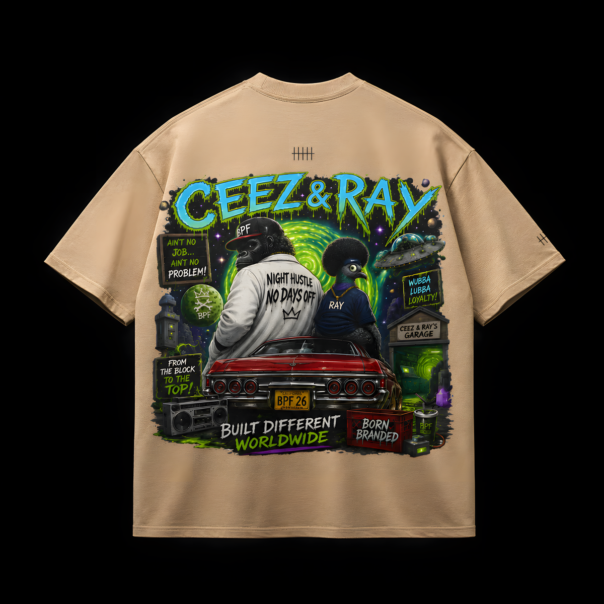Ceez & Ray Adventure Tour Tee