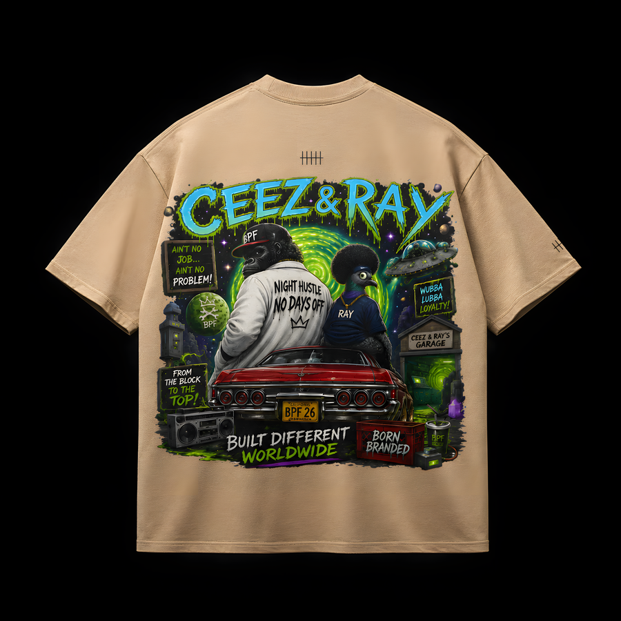 Ceez & Ray Adventure Tour Tee