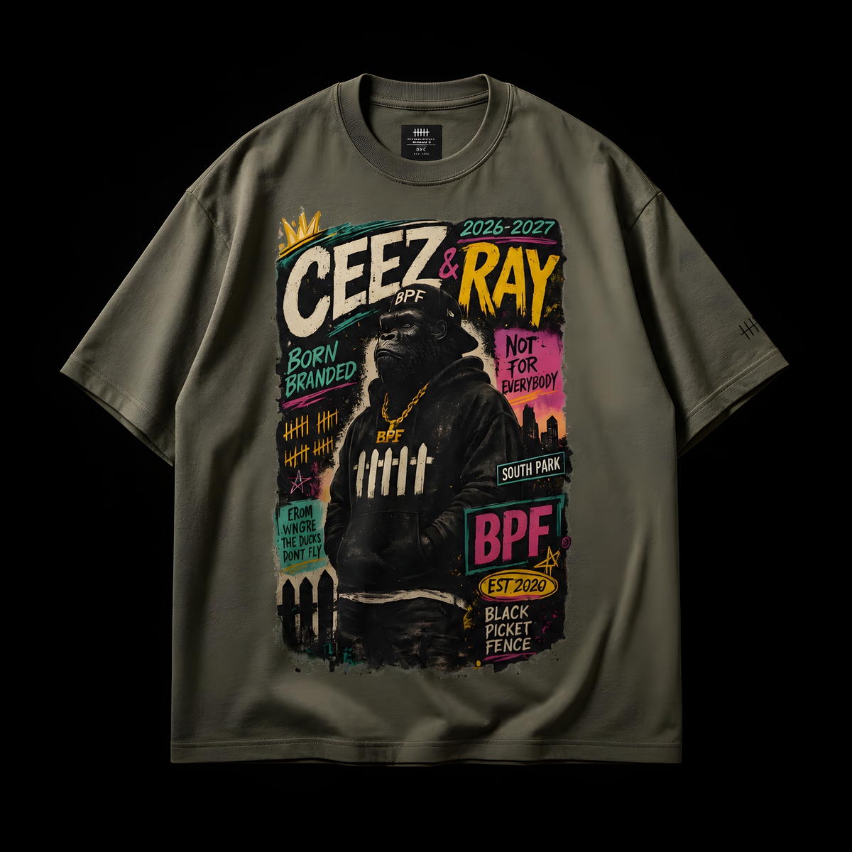 Ceez & Ray Block Party Tee