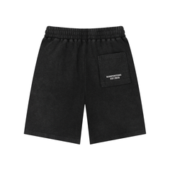 Mineral Wash Waffle Knit Shorts