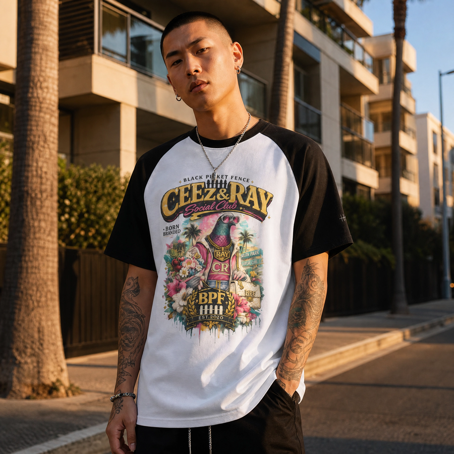 Ceez & Ray Vintage Baseball Tee